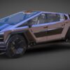 Cyberpunk 2077 – Quadra Cybertruck 3d print - Image 2