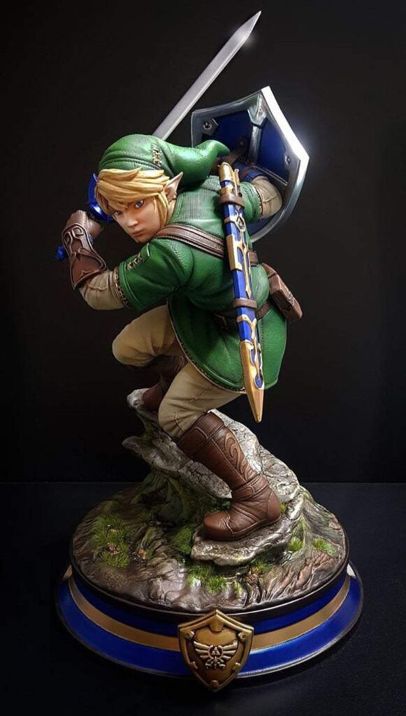 Zelda stl file 3d model print - Stl3dprinter