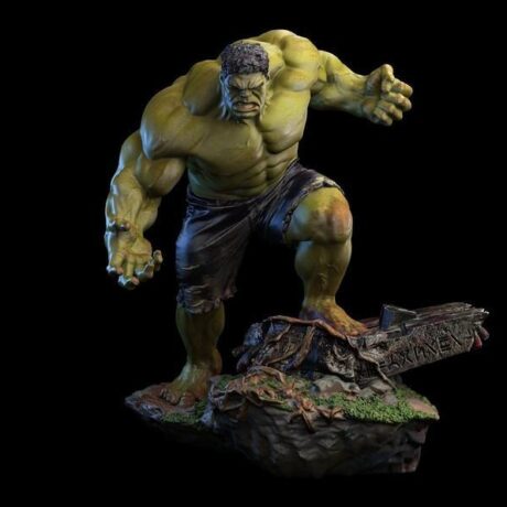 Marvel - Hulk Statue - STL Files for 3D Print - Stl3dprinter