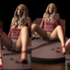 Margot robbie – wolf of wall street 3d printing stl files - Image 2
