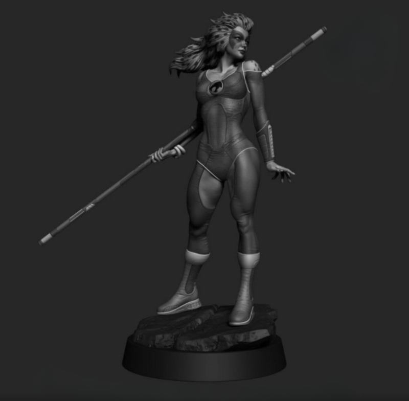 Cheetara Thundercats 3d printing stl files