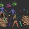 scarlet witch 3d print stl files - Image 2